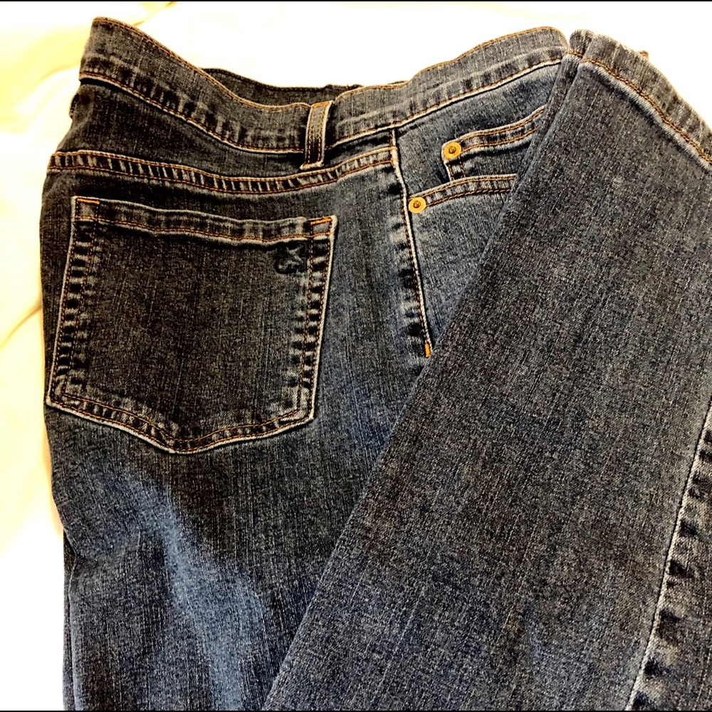 Pair of Liz Claiborne jeans. Size 14s/c.